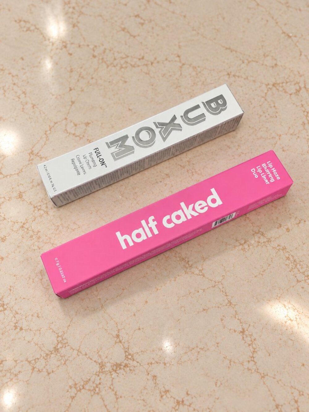 BUXOM White Russian Lip Cream + Half Caked Nude Haze Lip Duo